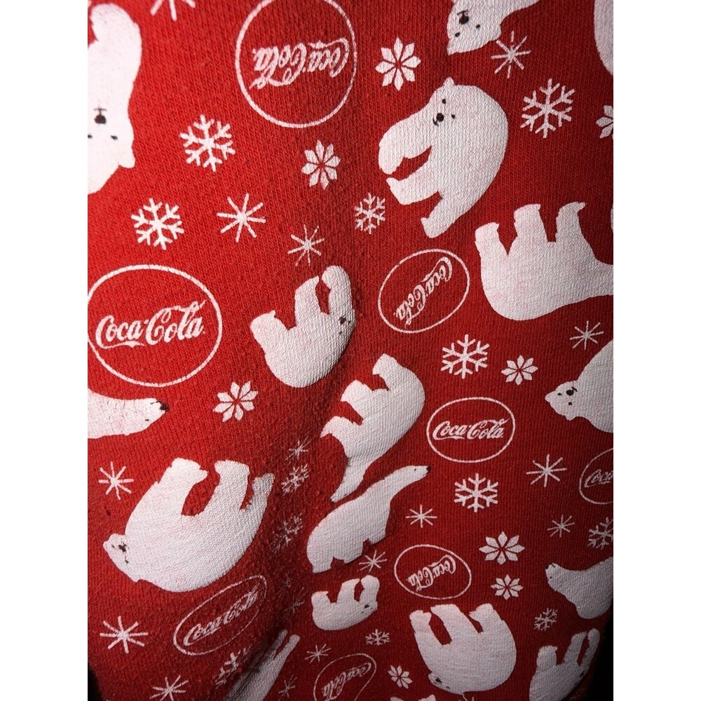 WILDFOX Coca-Cola Winter Coke FIFI Crewneck Sweatshirt~Size L - Picture 4 of 6
